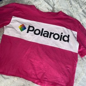 Polaroid Crop Top